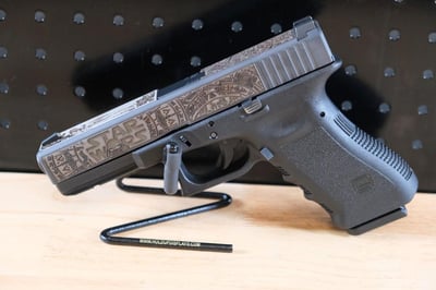 Used Engraved Glock 17 Gen 3 pistol 4.25" - $599 (FREE Shipping over $50)