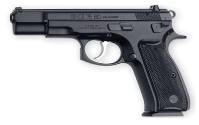 CZ 75 BD 9mm Decocker 16 Round Capacity - $469 