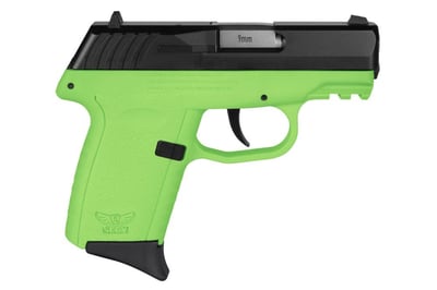 SCCY CPX-2 Gen3 9mm Pistol with Lime Green Frame and Black Slide - $149.99 (Free S/H on Firearms)