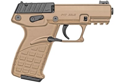 Keltec P17 22LR 3.93" 16rd Semi-Automatic Pistol with Threaded Barrel Extension Tan - $199.99 