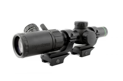 Monstrum Tactical 1-4x20 Rifle Scope with Rangefinder Reticle and Offset Scope Ring Set - $59.95 (Free S/H over $50)