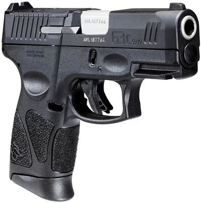 Taurus G3c 9mm Optic Ready Compact Striker-Fired Pistol with Three 10 Round Magazines - $229.99 