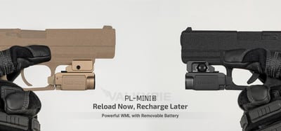 Olight USA PL-MINI 3 Valkyrie Rail Mounted Light Black/Desert Tan - $74.99 (Free S/H over $49)