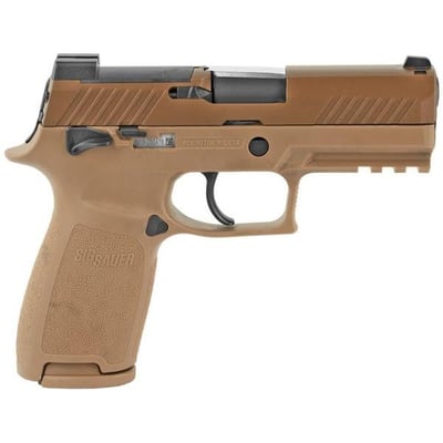 Used Sig Sauer P320 M18 9mm 3.9" Barrel 21-Round/17-Round Coyote Tan - $475 