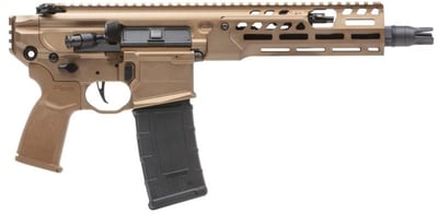 Used Sig Sauer MCX SPEAR-LT Pistol .300BLK 9" Barrel 30-Rounds Coyote - $2000 