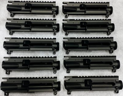 10 Pack-Digital Tools AR-15 Stripped A3 Upper Receiver W/M4 Feeds -Receive One Free Tactical Charging Handle W/Purchase - $340