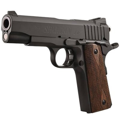 STI "The Spartan IV" 1911 .45 ACP 4.26" Bull Barrel 6 Rounds Mahogany Grips - $3532.99 (Free S/H on Firearms)