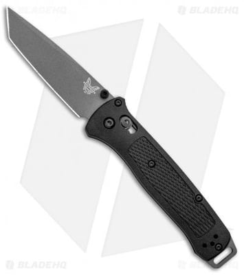 Benchmade Bailout AXIS Lock Knife Black Grivory (3.38" Gray) 537GY - $160 (Free S/H over $99)