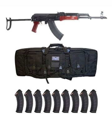 PSA AK-47 GF3 Forged Polish Style Under Folding Rifle w/ 10 Mags and PSA Bag - $949.99 + Free Shipping