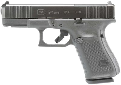 Glock 19M Gen 5 MOS 9mm 15 Round Semi-auto Pistol - $620.18 