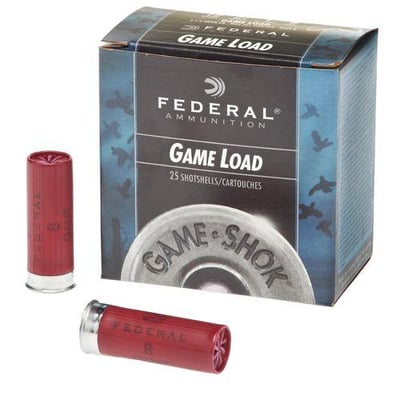 FEDERAL AMMUNITION 12 Gauge #4 High Brass Game