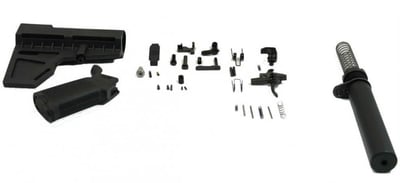 PSA Shockwave Pistol MOE Lower Build Kit Black - $99.99