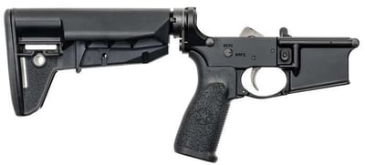 BCM LRG-STK-MOD-2-SPMD-BLK AR-15 5.56mm Lower Group with BCM Mod-2 SOPMOD Black - $367.53 (Add To Cart) (Free S/H on Firearms)