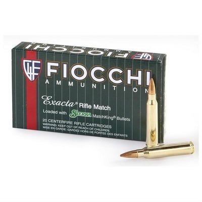 Fiocchi Exacta .223 Rem 69-Gr. Sierra MatchKing BTHP 20 Rnds - $19.94 (Buyer’s Club price shown - all club orders over $49 ship FREE)