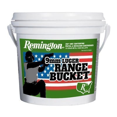 Backorder Remington UMC 9mm 115-Grain 350 Rnd Bucket - $182.99 (Free S/H over $49 + Get 2% back from your order in OP Bucks)