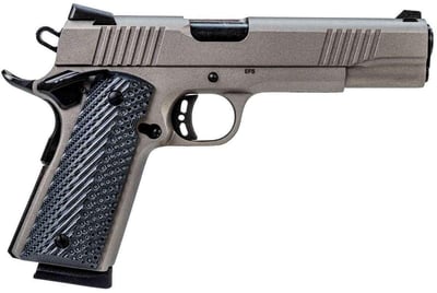 Rock Island Rock Standard .45 ACP 5" barrel 8 Rnds G10 GUN METAL GRY CERAKOTE - $483.01