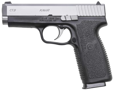 Kahr Arms CT9093 CT9 9mm Semi-Auto Pistol 8 Capacity Poly/STS Finish - $317.41 (Add To Cart)