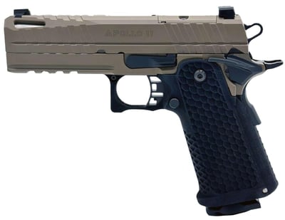Live Free Armory Apollo 11 Flat Dark Earth / Black 9mm 4.15" Barrel 17-Rounds - $805.54 (Add To Cart) 
