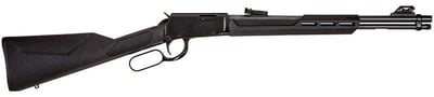 Rossi Rio Bravo Lever Action Black .22 WMR 20" Barrel 2rd Synthetic Stock & Forend - $253.44