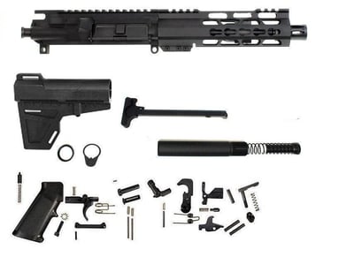 "DCM" Ar-15 Assembled Pistol Kit 7" 5.56 1:7 T Barrel 7" KM + KAK Blade & LPK - $244.95