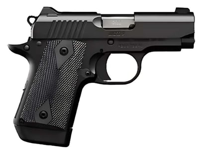 Kimber Micro 9 Liberty 9mm 7+1 3.15" Black KimPro II Stainless Steel Slide - $431.33