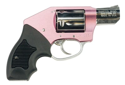 Charter Arms Chic Lady Undercover Lite, .38 Special, 2", 5rd, DAO, Pink/Stainless, Pink Case - $374.76 (Free S/H on Firearms)