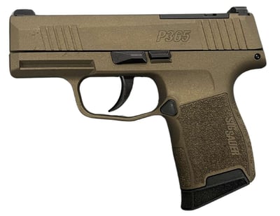 Sig Sauer P365 9mm Burnt Bronze 2-10RD OPTIC READY - $474.05 
