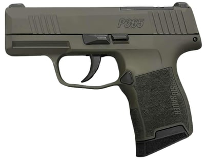 Sig Sauer P365 9mm PSTL OD GREEN 2-10RD OPTIC READY - $474.05 