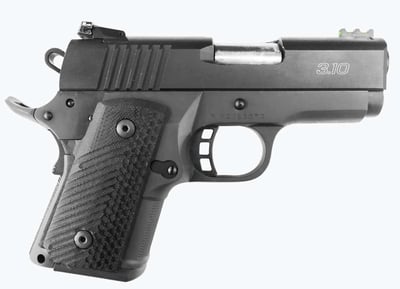 Rock Island 51577 BBR 3.10 45 ACP 3.10" 10+1 Black Parkerized Steel Black G10 Grip - $499.99 (E-mail Price) 