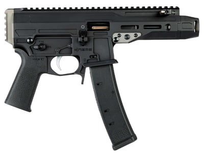 Nemo Mongoose 9mm, 5.8" Barrel, Black, Cap Compensator, Picatinny Rail, 35rd - $1649.99 