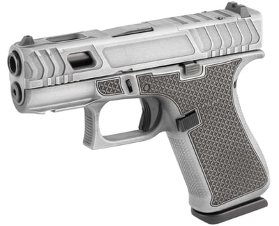 Glock G43X MOS 9mm 3.41" barrel 10 Rnds Battleworn Grey - $576.96 