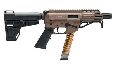 Freedom Ordnance FX-9 9mm 4" 30rd Pistol, Flat Dark Earth - FX9P4FDE - $549.99 