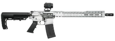 Black Rain Ordnance Spec 15 5.56 NATO 16" Barrel 30rd Rifle, Battleworn White w/ Red Dot - $835.09 