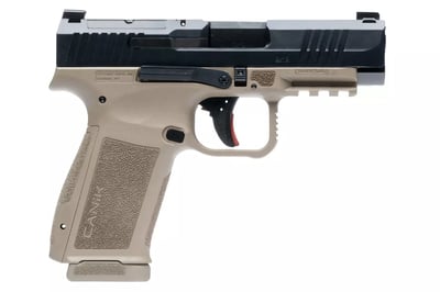 Canik METE MC9LS 9mm 3.63" Barrel Optic Ready 17rd Flat Dark Earth /Black Slide - $358.74 (email price) 