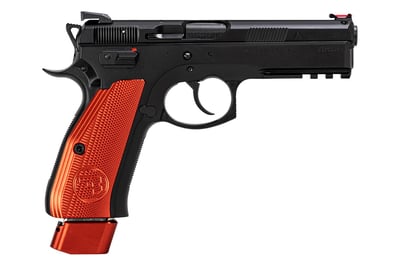 CZ 75 SP-01 Competition Red 9mm 4.6" Barrel 2-21 Rnd Mags - $899 