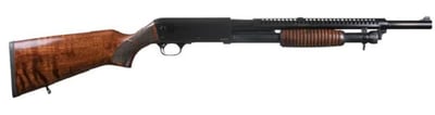 Panzer Arms PA37 Pump-Action 12 Ga 18.5 barrel 3" 5+1-Natural Walnut - $399.99