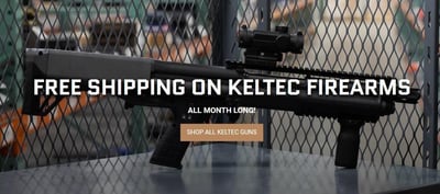 Free Shipping ON Keltech Firearm's all Month! @ Guns.com