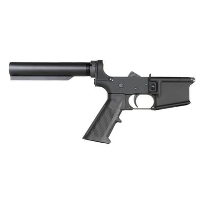 Davidson Defense No-Logo AR-15 Rifle Lower Build Kit - Mil-Spec Buffer Tube - $99.99 
