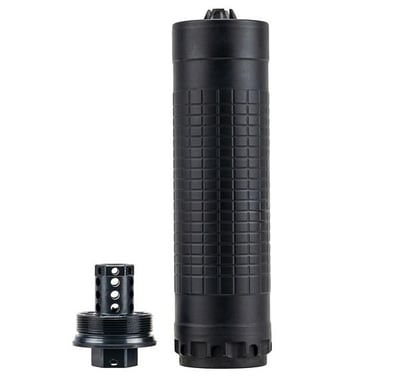 IWI Silencer 7.62mm w/Direct Thread 5/8-24 HUB-T Mount, Black (L:6", Width:1.74", and W: 15oz) - $648.99 (Add to Cart for Best Price) 