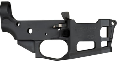 DESERT TECH Quattro-15 5.56 NATO / 223 Rem Stripped AR15 Lower Receiver w/ 53rd Magazine Black - $199.99 (FREE Shipping on Firearms)