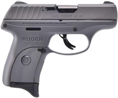 Ruger EC9S 9mm Elite Concrete 9mm 3.12" barrel 7 Rnds - $309.99