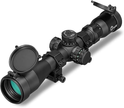 25% off CVLIFE EagleFeather 4-16X44 Side Focus Parallax Rifle Scope for Hunting, Illuminated Mil-Dot Reticle, 30mm Tube Long Range Scope, Second Focal Plane Riflescope w/code MIB5JC9T - $59.99 + FREE Shipping