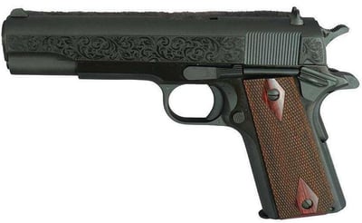 Colt Gov't Model .45 ACP 5in Brl Blued Filigree Frame & Barrel - $990.44 