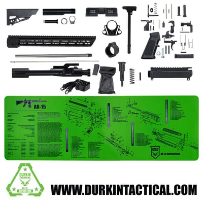24" Stainless Steel .223/5.56 Bull Barrel Build Kit - $399.2 with coupon code: SURVIVAL