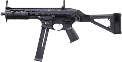 LWRC SMG 45 ACP 8.50" 25+1 Black Hard Coat Anodized SB Tactical Folding Subgun Brace Stock - $2399.99 