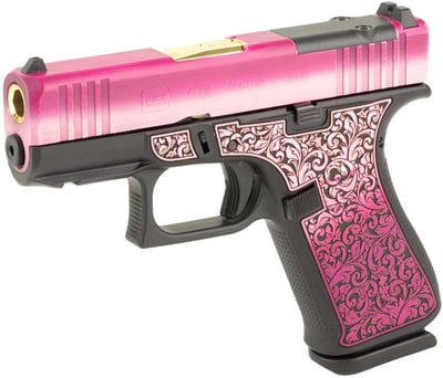 Glock G43X 9mm 3.41" barrel 10 Rnds Lady Bug - $620.99