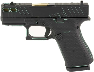 Glock 43X Tiffany Blue / Black 9mm 3.4" Barrel 10-Rounds - $620.99