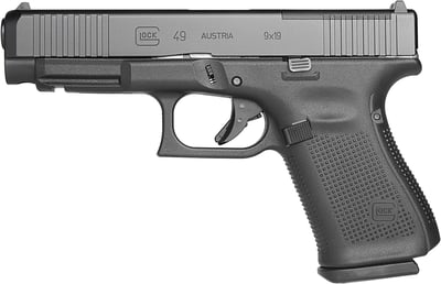 Glock 49 Gen 5 MOS 9mm 15rd 4.49" - $457.15 