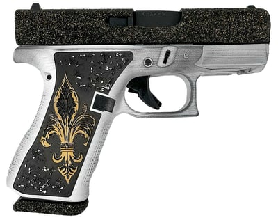 Glock G43X 9mm 3.41" barrel 10rd Black & Gold Glitter - $549.84 