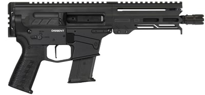 CMMG Dissent MK57 5.7x28mm AR-15 Pistol with Armor Black Cerakote Finish and 6.5 Inch Barrel - $1350 